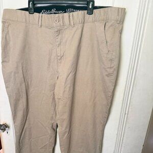 EDDIE BAUER KHAKI STRETCHY CHINO 24W